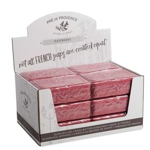 Pre de Provence RASBERRY 250g Soap Bars.  3 bars per order.